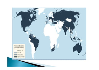 FIGURA 8.1 R
e
s
e
r
v
a
s
m
u
n
d
i
a
is
d
e
c
a
r
v
ã
o
m
i
n
e
r
a
l
-
si
t
u
a
ç
ã
o
e
m
2
0
0
2
(
m
il
h
õ
e
s
d
e
t
o
n
e
l
a
d
a
s
)
 