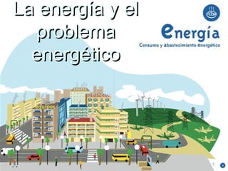 La energía y elLa energía y el
problemaproblema
energéticoenergético
11
 
