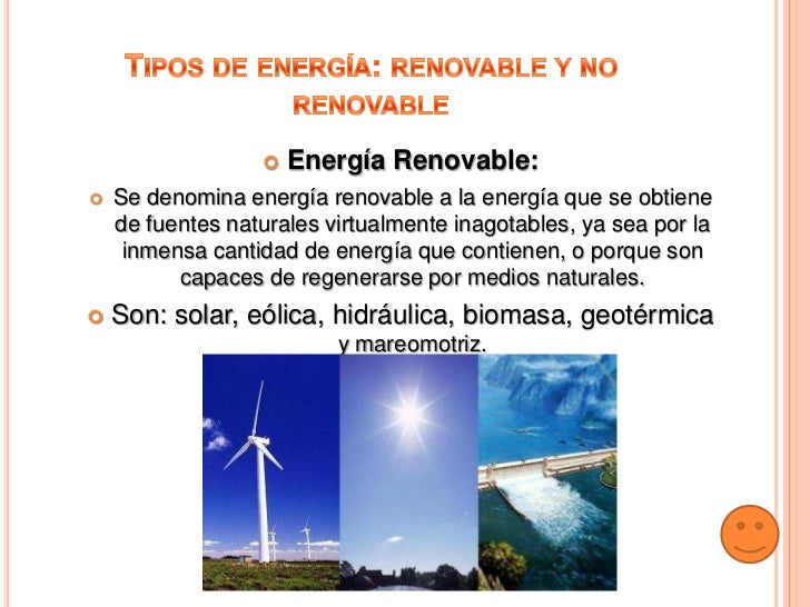 Energia renovable y no renovable Energia renovable y no renovable