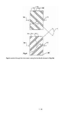 Fig.4 a section through the inner stator, along the line A--A indicated in Fig.12b




                                                       1 - 36
 