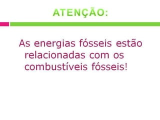 Energias fósseis