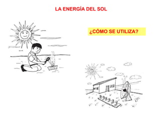 LA ENERGÍA DEL SOL



           ¿CÓMO SE UTILIZA?
 