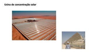Usina de concentração solar
 
