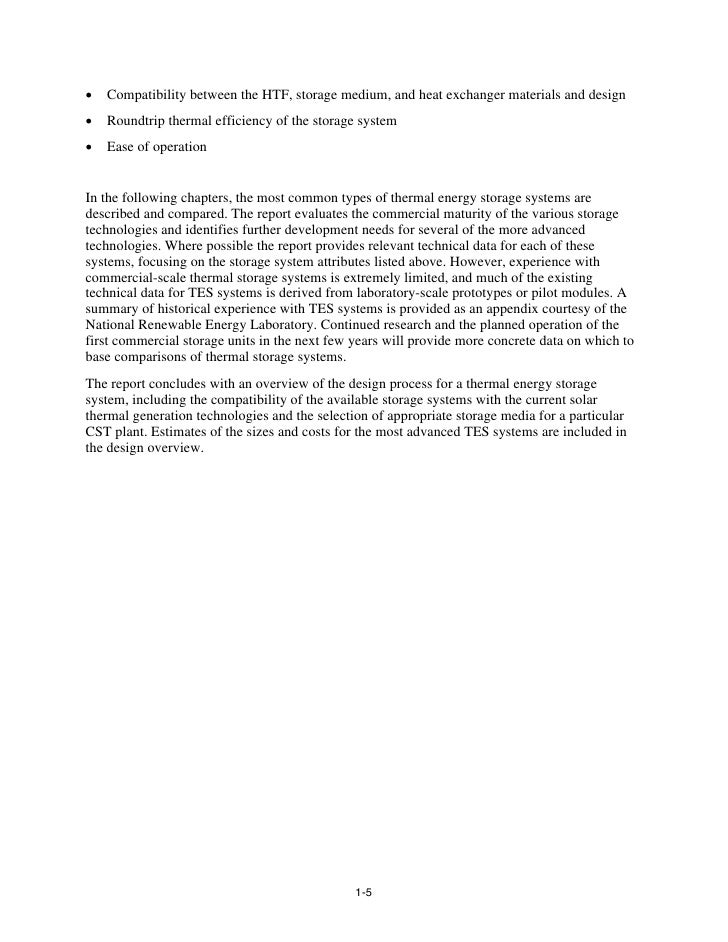 Energia Solar Thermal Energy Storage Systems