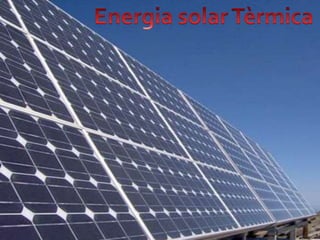 Energia solar Tèrmica 