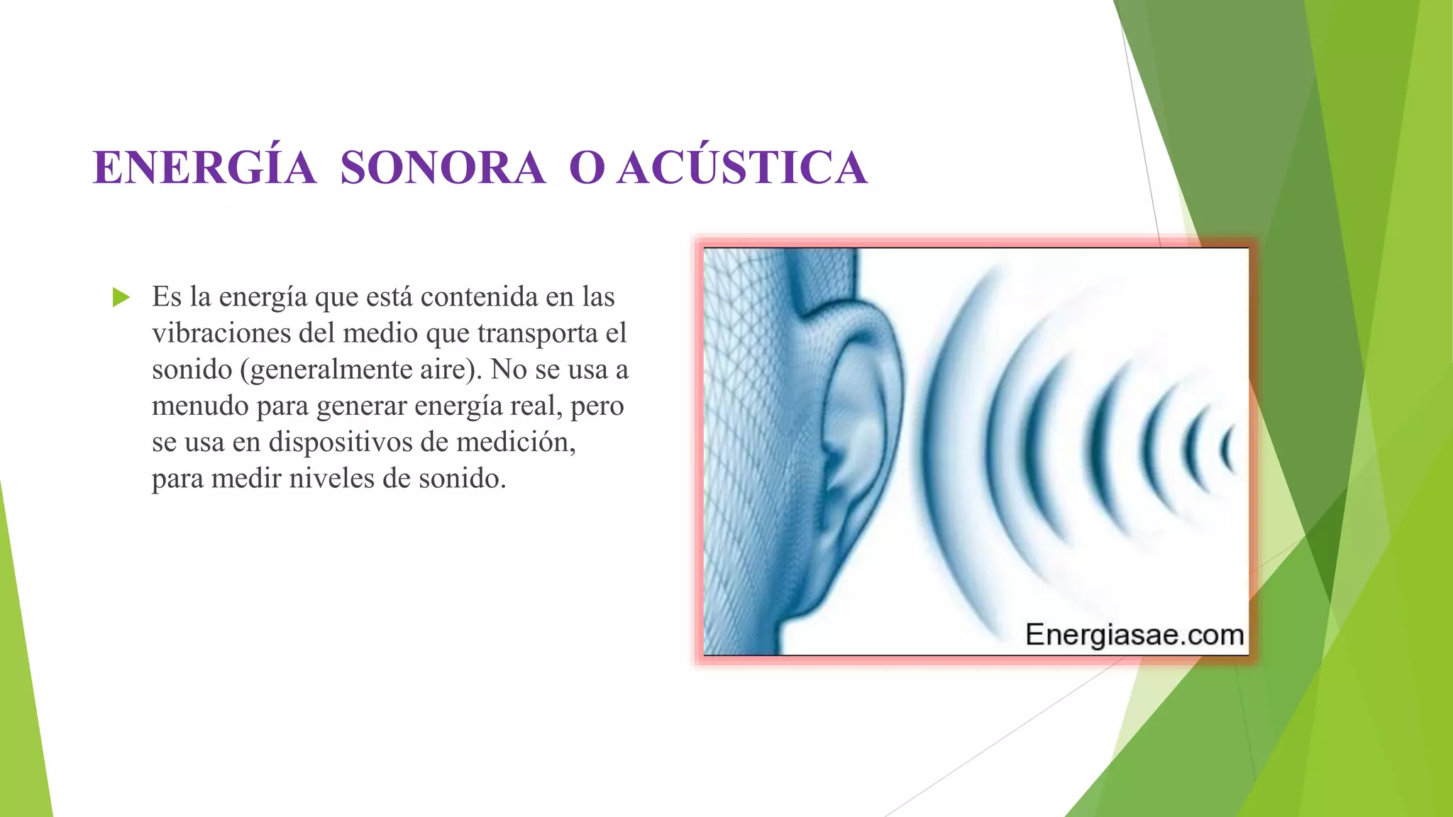 Energia sonora por Erika Caranqui | PPTX
