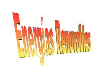 Energías Renovables 