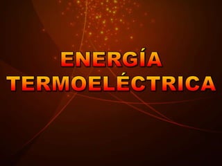 Energia termoelectrica
