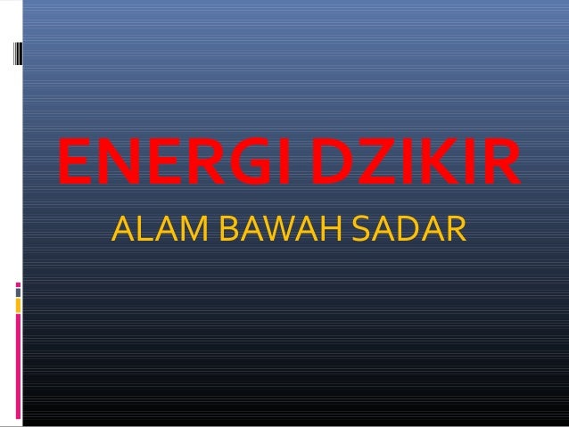 Energi Dzikir April 2012