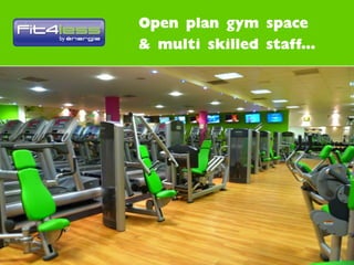 BFA - Presentation on developing a brand extension - Budget Gym Franchise