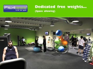 BFA - Presentation on developing a brand extension - Budget Gym Franchise
