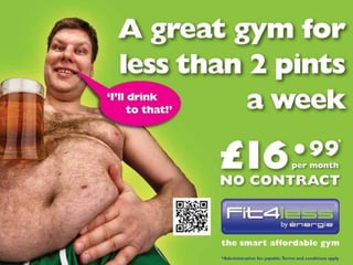 BFA - Presentation on developing a brand extension - Budget Gym Franchise
