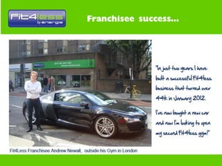 BFA - Presentation on developing a brand extension - Budget Gym Franchise