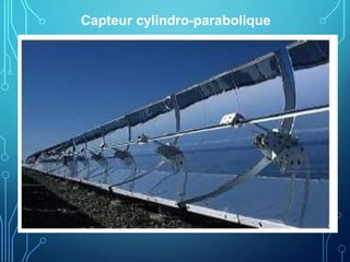 Capteur cylindro-parabolique
 