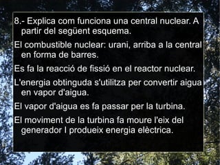 5. Què és el rendiment d'una central de producció d'energia? 