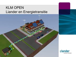 KLM OPEN
Liander en Energietransitie




April 2012
 