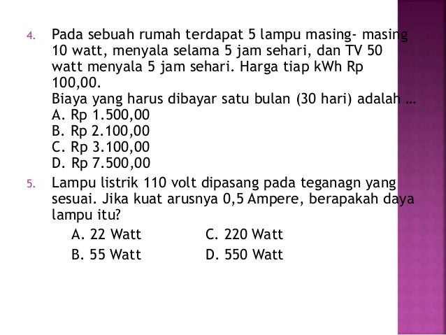 Energi listrik (tri okvita h)