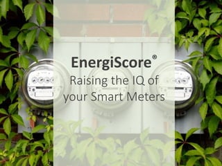 Photo inspiration: Energiscore Smart Meter Analytics Saas Photo Inspiration