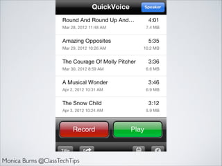 Monica Burns @ClassTechTips
 