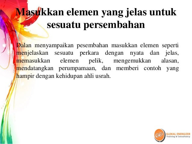 Energizing usrah - Tips & Trick Mengurus Bulatan Gembira