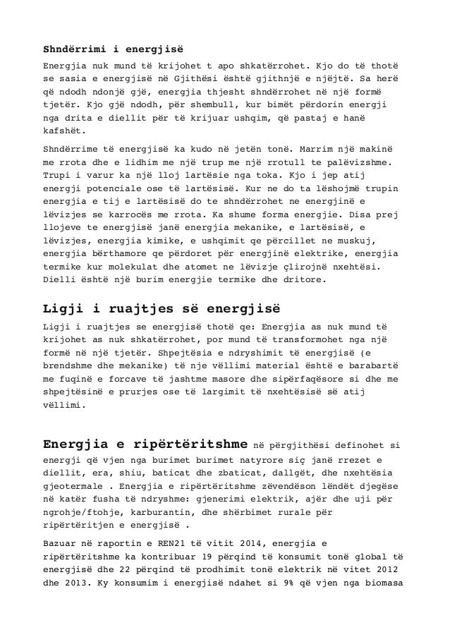 Energjia dhe llojet e saj alternative. Energjia berthamore.