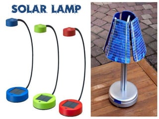 Solar lamp
 