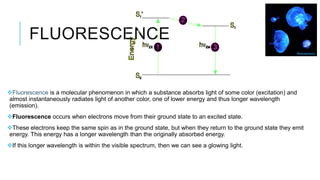 Optical energy, fluorescence and phosphorescence | PPTX