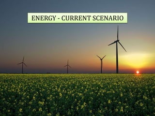 ENERGY - CURRENT SCENARIO
 