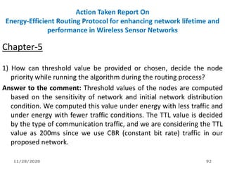 Energy efficient routing protocol for enhancing network lifetime and ...