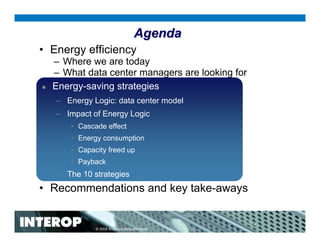 Energy Logiic: A Roadmap for Reducing Energy Consumption in the Data ...