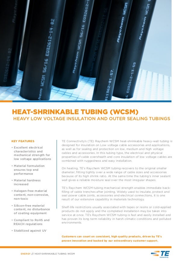 RAYCHEM HEATSHRINKABLE TUBING (WCSM) AKBAR TRADING EST. mailakba…