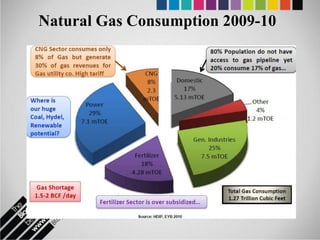 Natural Gas Consumption 2009-10
 