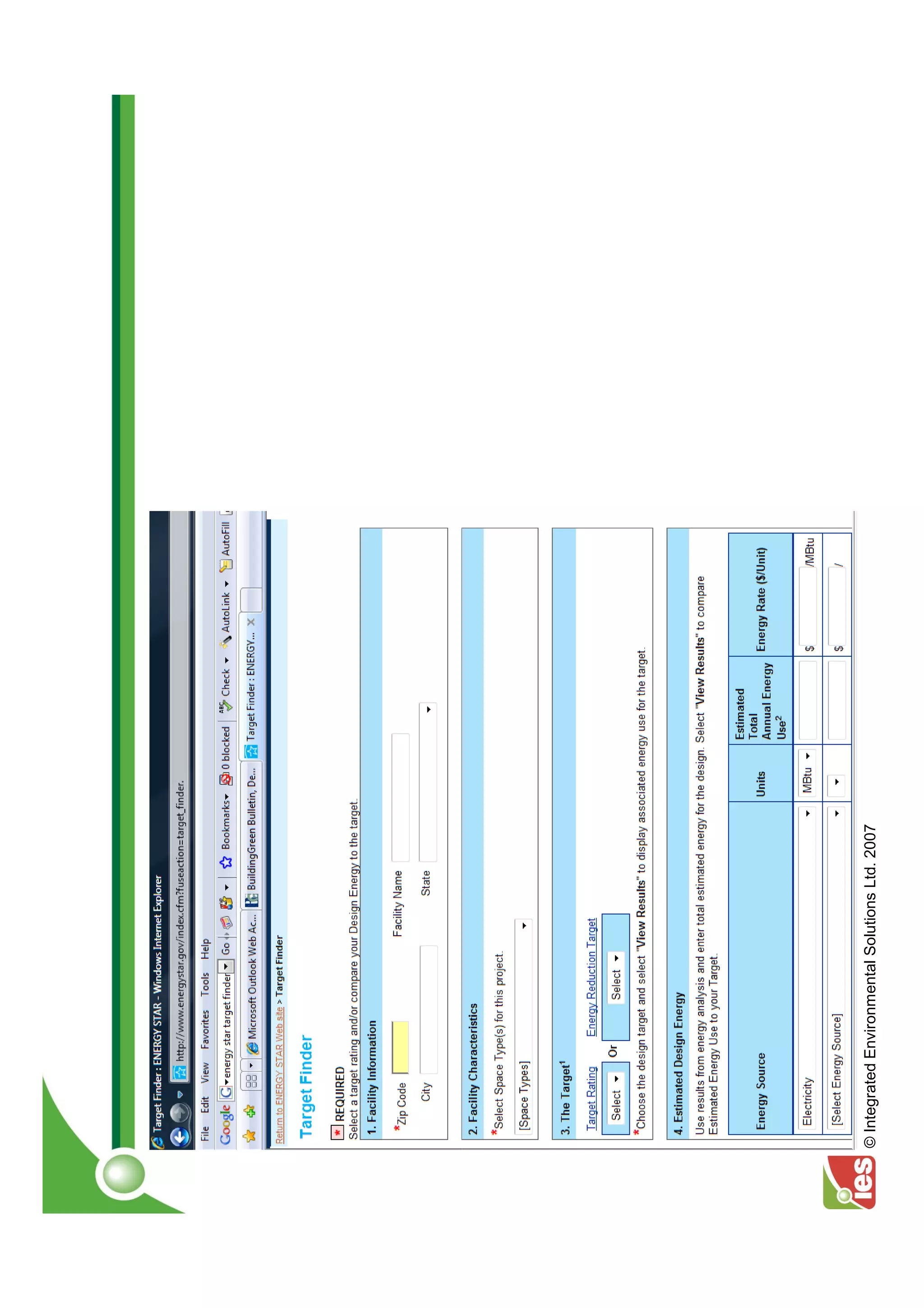 © Integrated Environmental Solutions Ltd. 2007
 