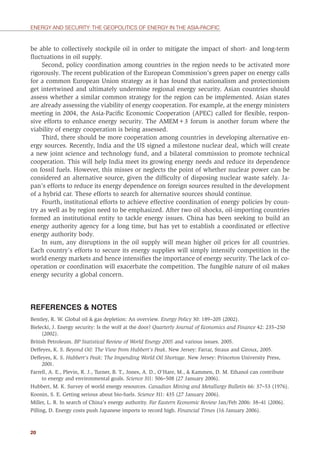 Energy and security | PDF