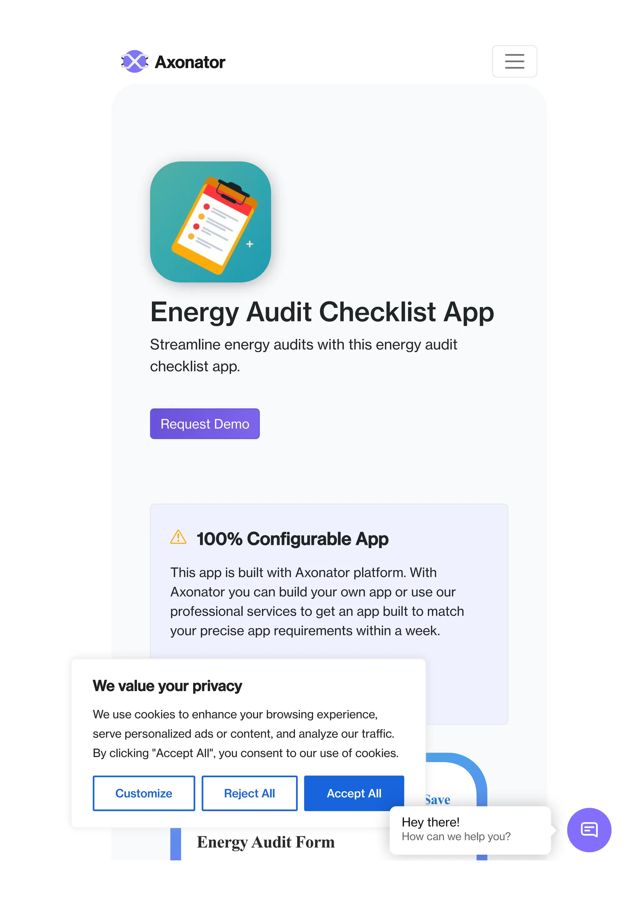 Streamline energy audits with this energy audit checklist app. | PDF