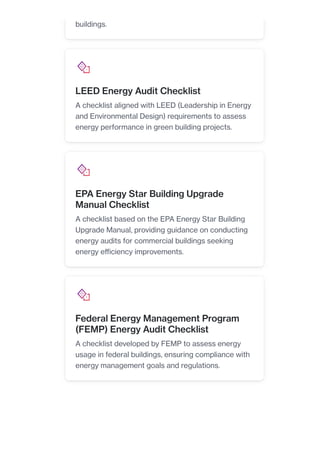PDFEnergy Audit Checklist - EcoWatch