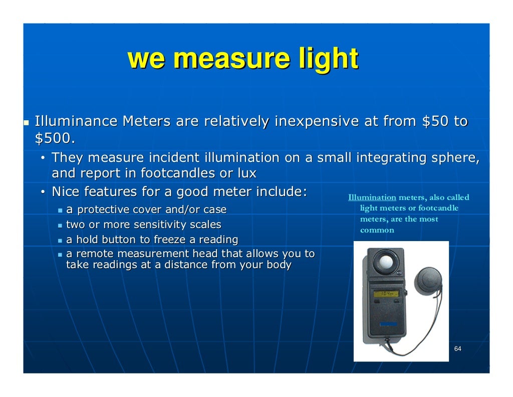 Day 3 Energy Audits of Lighting Systems