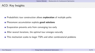 Energy Aware Combinatorial Optimization - Arun Narayanan (LUT) | PDF