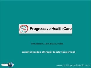 Bangalore , Karnataka, India
Leading Suppliers of Energy Booster Supplements
www.proteinpowderindia.com
 