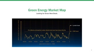 Green Energy Market Map
Looking for Green New Deals.
1
 