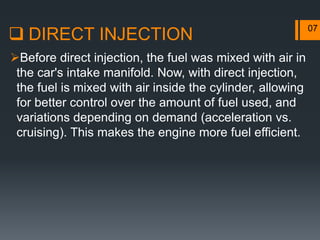Ic Engine Direct Injection Energy coneservation of ic engine | PPTX