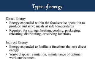 Direct Energy Examples Energy conservation | PPTX