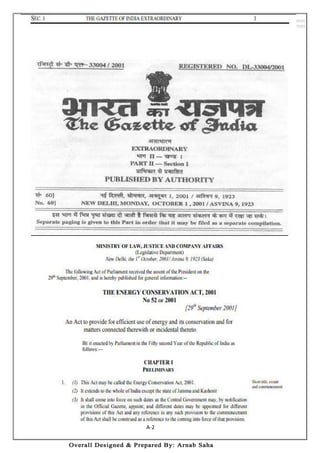 Energy Conservation and Audit Exercise Book | PDF
