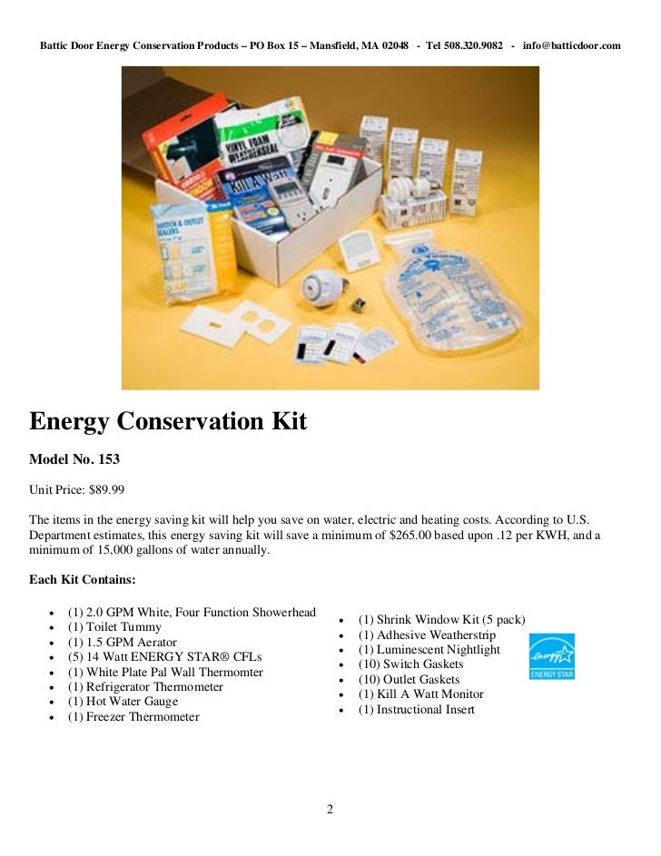 Battic Door Energy Conservation Kits