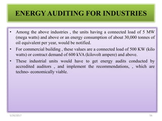 Energy Audit / Energy Conservation Basics by Varun Pratap Singh | PPTX
