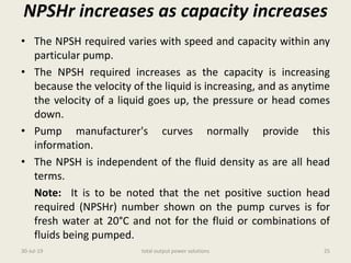 Energy conservation related to pumps used in thermal power stations | PDF