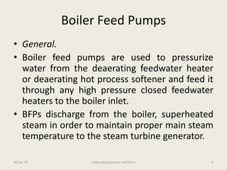 Energy conservation related to pumps used in thermal power stations | PDF