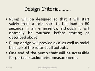 Energy conservation related to pumps used in thermal power stations | PDF