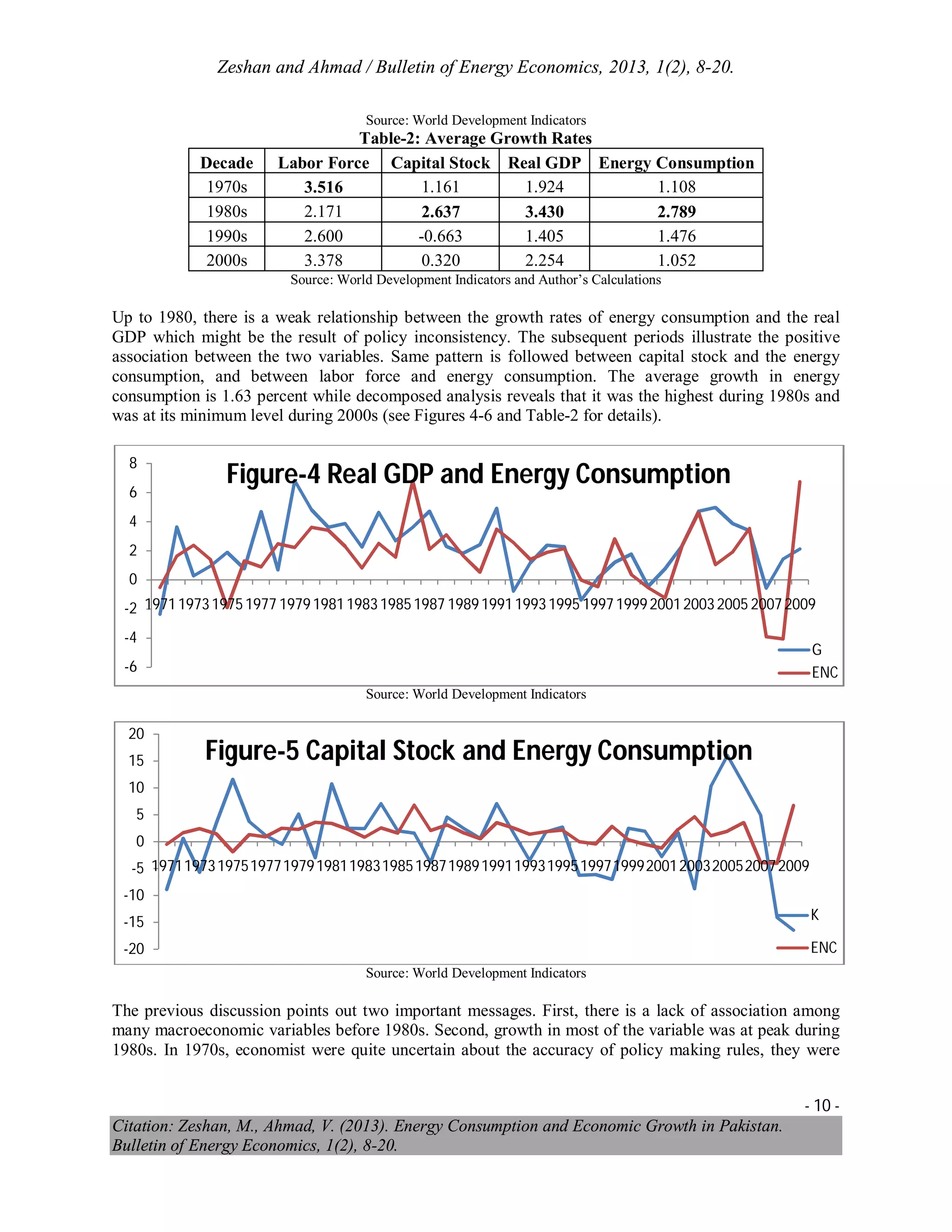 Energy Consumption & Economic Growth | PDF
