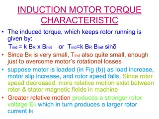 Induction motor rotor circuit model and energy conservation | PPT